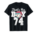Thats My Baseball 74 Number Mom Dad T-Shirt - Aesthetic Graphic Men Women - T-Shirt, Sweatshirt, Hoodie