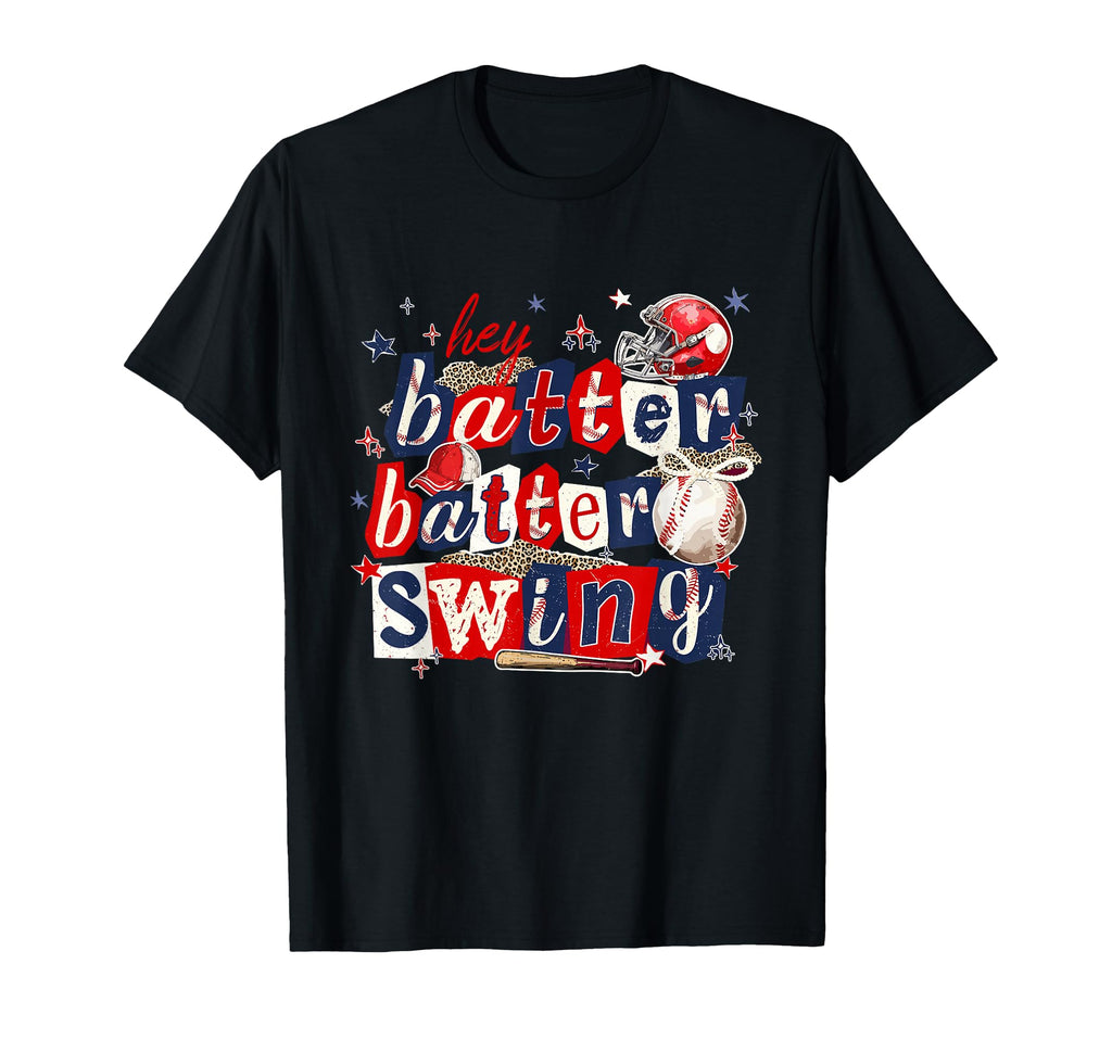 Hey Batter Batter Swing Coquette T-Shirt - Novelty Apparel Men Women - T-Shirt, Sweatshirt, Hoodie