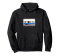 Cassette Tape Music Hoodie - Novelty Apparel for Adults - T-Shirt, Sweatshirt, Hoodie
