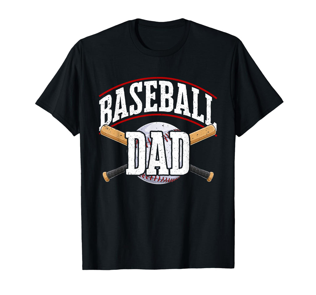 Baseball Baseball Dad Daddy Fathers Day T-Shirt - Novelty Apparel Unisex - T-Shirt, Sweatshirt, Hoodie