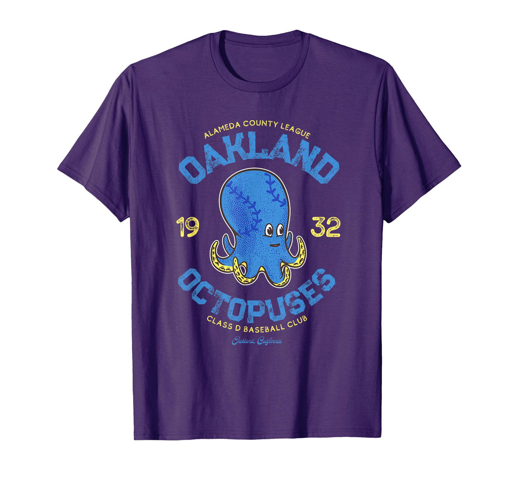 Oakland Octopuses Minor League T-Shirt - Minimalist Print for Adults - T-Shirt, Sweatshirt, Hoodie