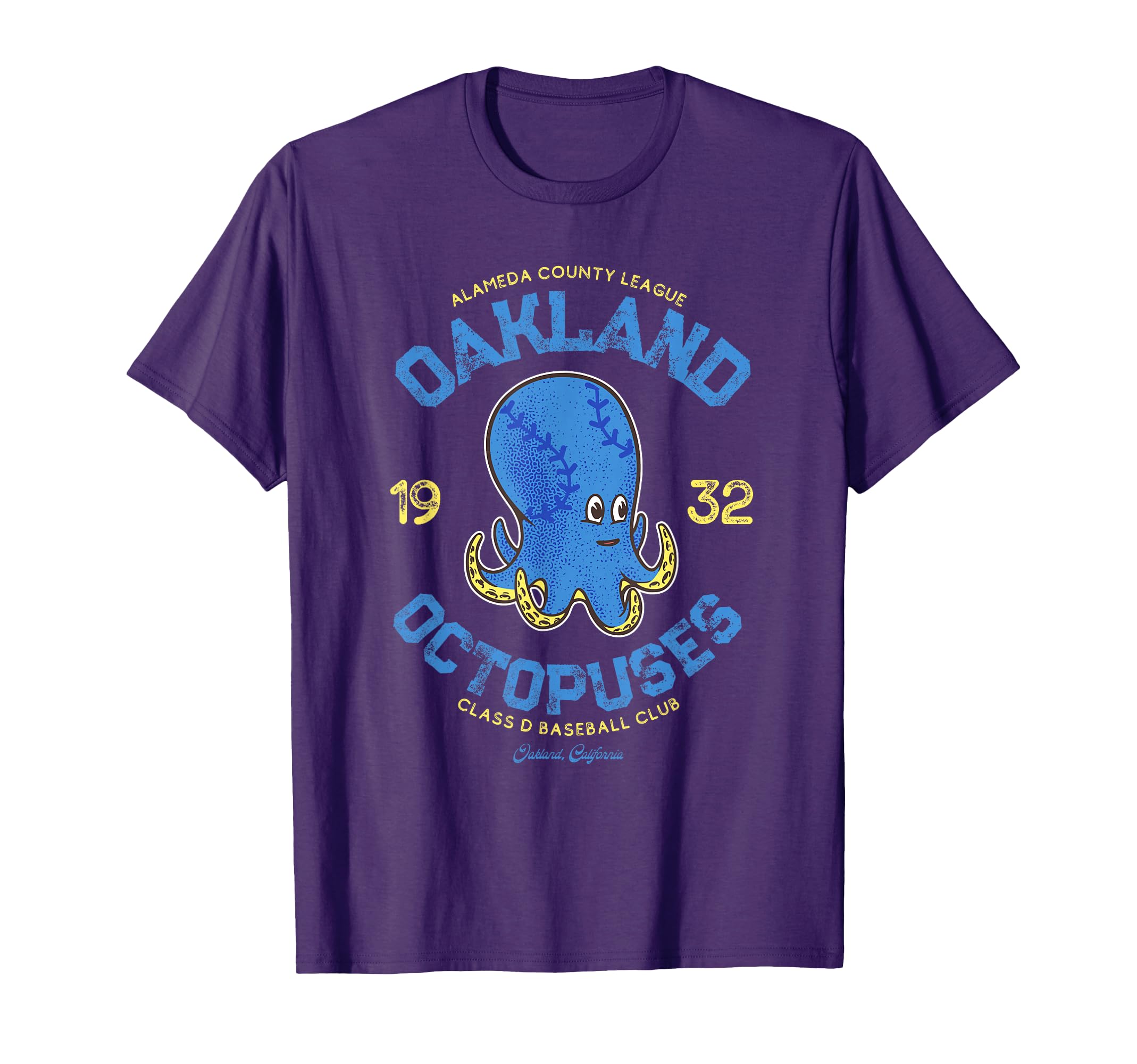 Oakland Octopuses Minor League T-Shirt - Minimalist Print for Adults - T-Shirt, Sweatshirt, Hoodie
