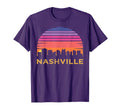 Sunset Nashville Tennessee Skyline T-Shirt - Graphic Print for Adults - T-Shirt, Sweatshirt, Hoodie