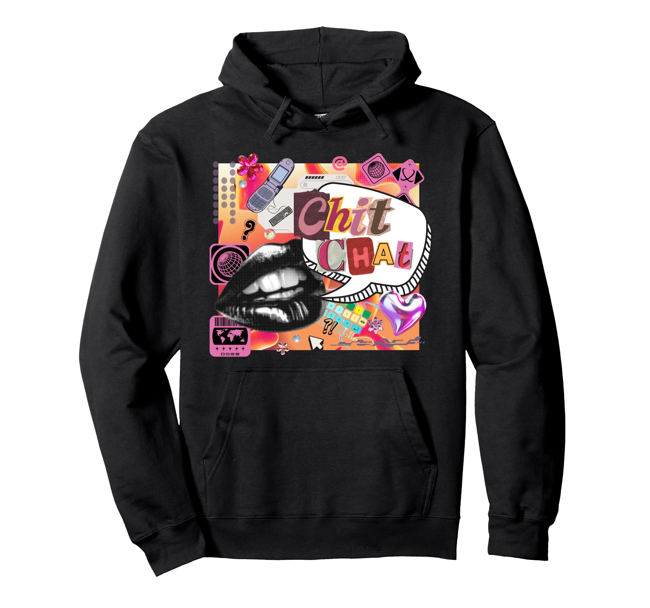 Instant Msg Y2K Trendy Aesthetic 2000S Hoodie - Custom Art Print Men Women - T-Shirt, Sweatshirt, Hoodie