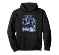 Horse Lightning 80S 90S Western Grunge Hoodie - Fun Novelty Design Unisex - T-Shirt, Sweatshirt, Hoodie