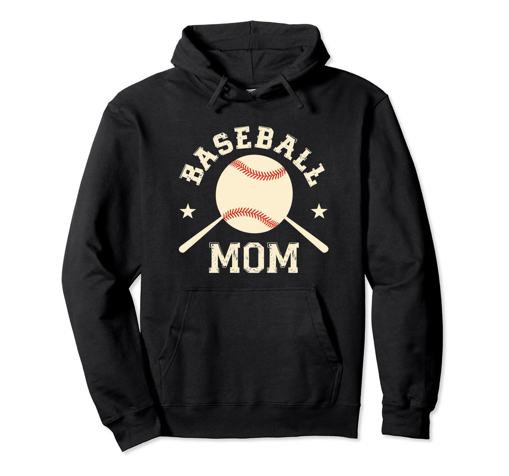 Cheering From Stands Baseball Mom Hoodie - Custom Art Print for Adults - T-Shirt, Sweatshirt, Hoodie
