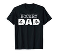 Mens Hockey Dad Silhouette Gameday T-Shirt - Fun Novelty Design for Adults - T-Shirt, Sweatshirt, Hoodie