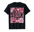 Floral Auntie Coquette Boho Aunt T-Shirt - Custom Art Print for Adults - T-Shirt, Sweatshirt, Hoodie