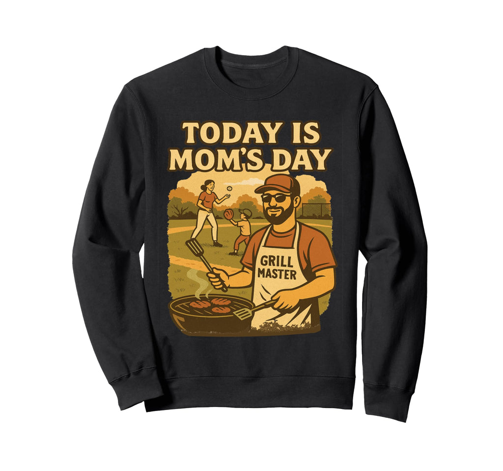 Today Is Moms Day Baseball Family Sweatshirt - Unique Graphic for Adults - T-Shirt, Sweatshirt, Hoodie