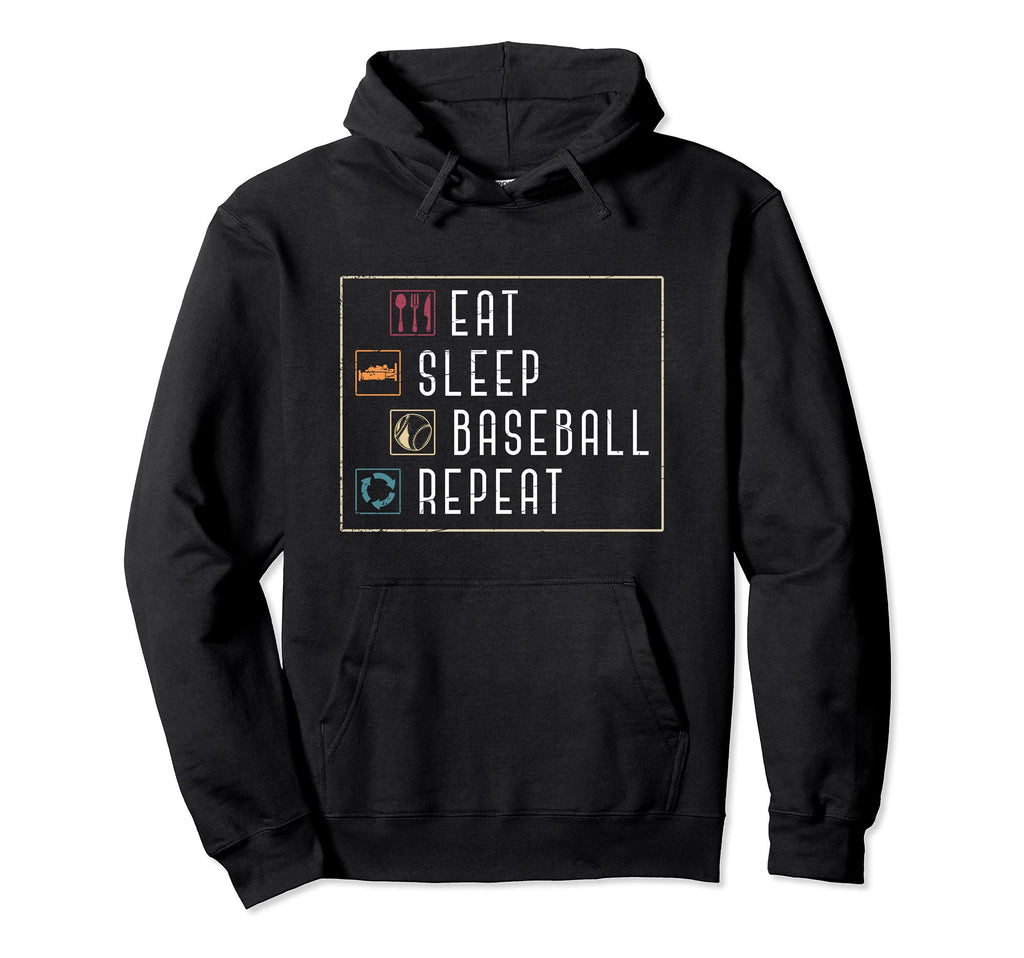 Baseball Player American Sport Baseball Hoodie - Novelty Apparel Men Women - T-Shirt, Sweatshirt, Hoodie