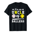 Im Uncle Ballers Baseball Softball Uncle T-Shirt - Unique Graphic Men Women - T-Shirt, Sweatshirt, Hoodie