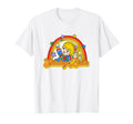Rainbow Brite Shining Brite Big Chest T-Shirt - Fun Novelty Design Unisex - T-Shirt, Sweatshirt, Hoodie