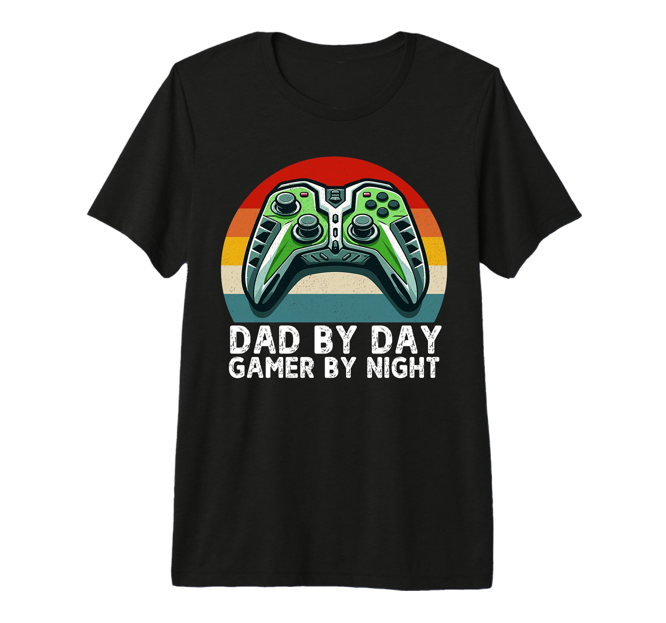 Dad Day Gamer Night Console Gamer T-Shirt - Custom Art Print Men Women - T-Shirt, Sweatshirt, Hoodie