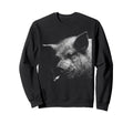 Grunge Cigarette Pig Meme 90S Sweatshirt - Trendy Graphic Men Women - T-Shirt, Sweatshirt, Hoodie