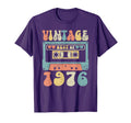 Born 1976 Best 1976 Cassette T-Shirt - Fun Novelty Design Men Women - T-Shirt, Sweatshirt, Hoodie