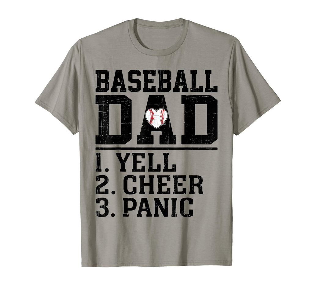 Baseball Dad Parent Player Family T-Shirt - Casual Everyday Wear Men Women - T-Shirt, Sweatshirt, Hoodie