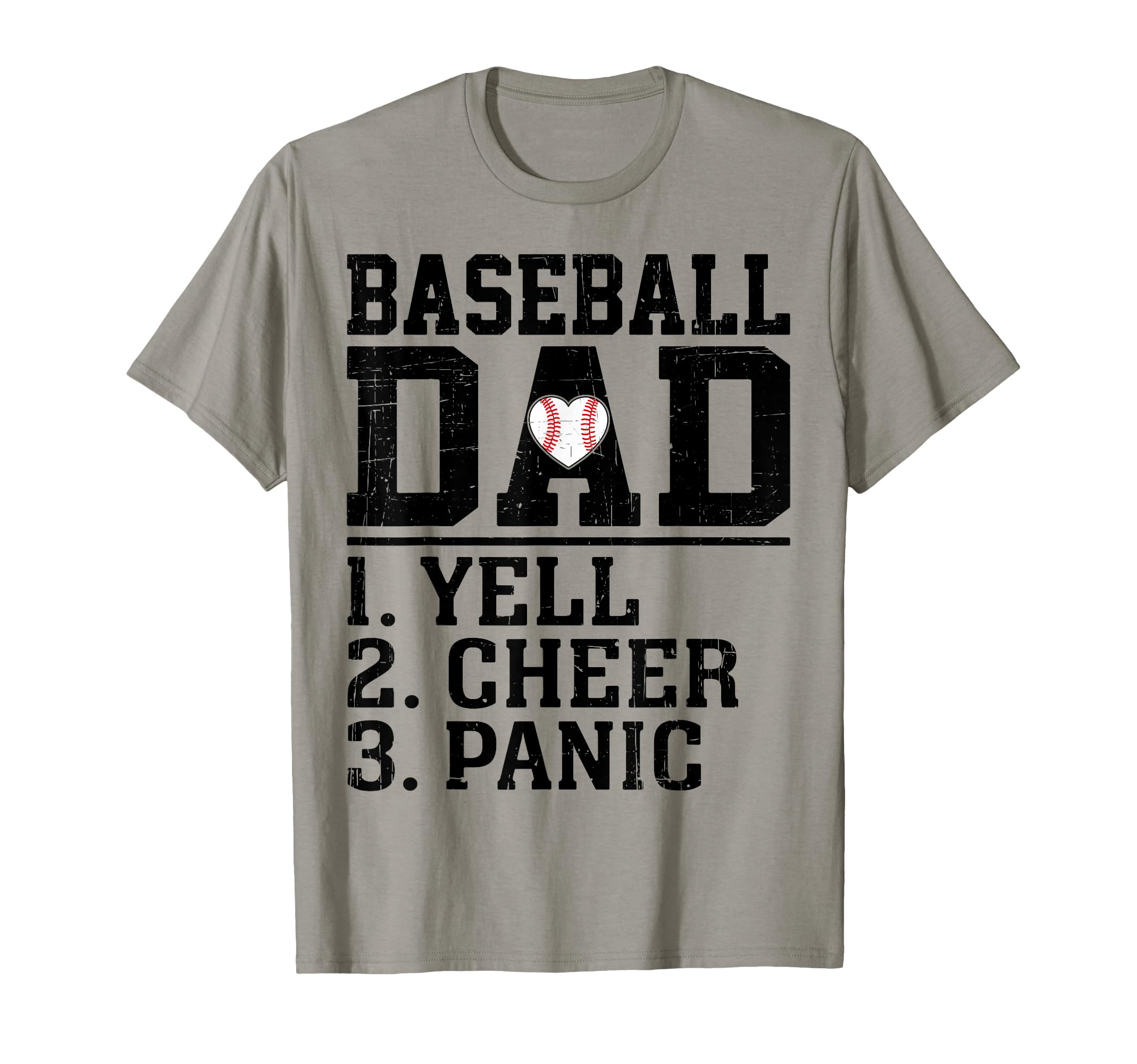 Baseball Dad Parent Player Family T-Shirt - Casual Everyday Wear Men Women - T-Shirt, Sweatshirt, Hoodie