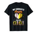 My Favorite Baseball Softball Players T-Shirt - Novelty Apparel Men Women - T-Shirt, Sweatshirt, Hoodie