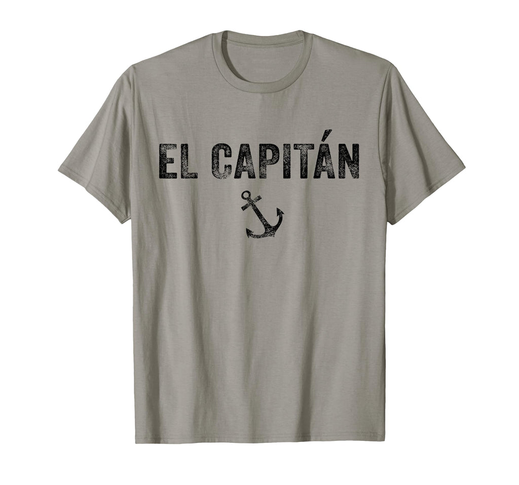 El Capitan Captain Anchor Boat Sail T-Shirt - Graphic Print for Adults - T-Shirt, Sweatshirt, Hoodie