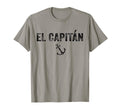 El Capitan Captain Anchor Boat Sail T-Shirt - Graphic Print for Adults - T-Shirt, Sweatshirt, Hoodie