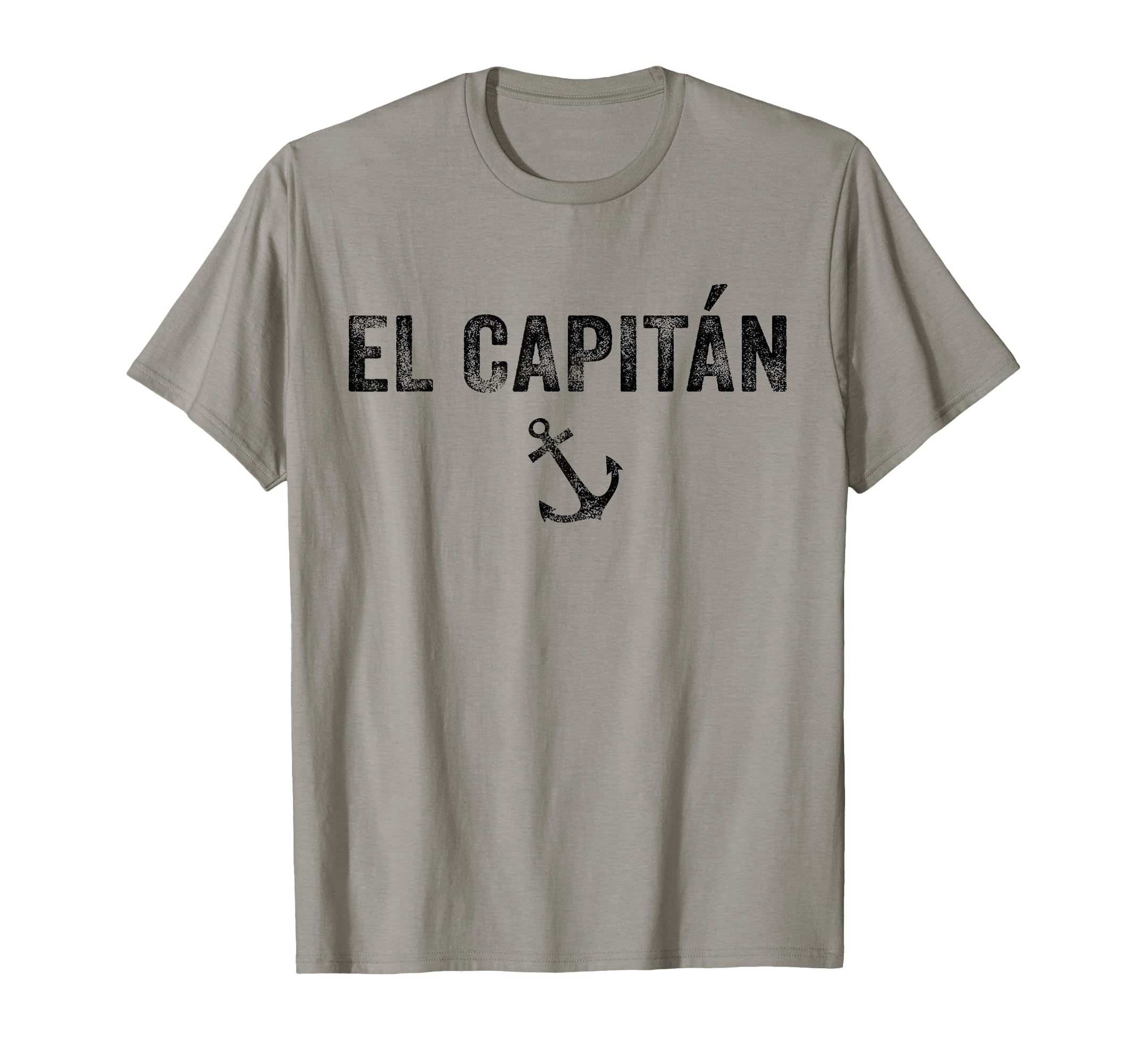 El Capitan Captain Anchor Boat Sail T-Shirt - Graphic Print for Adults - T-Shirt, Sweatshirt, Hoodie