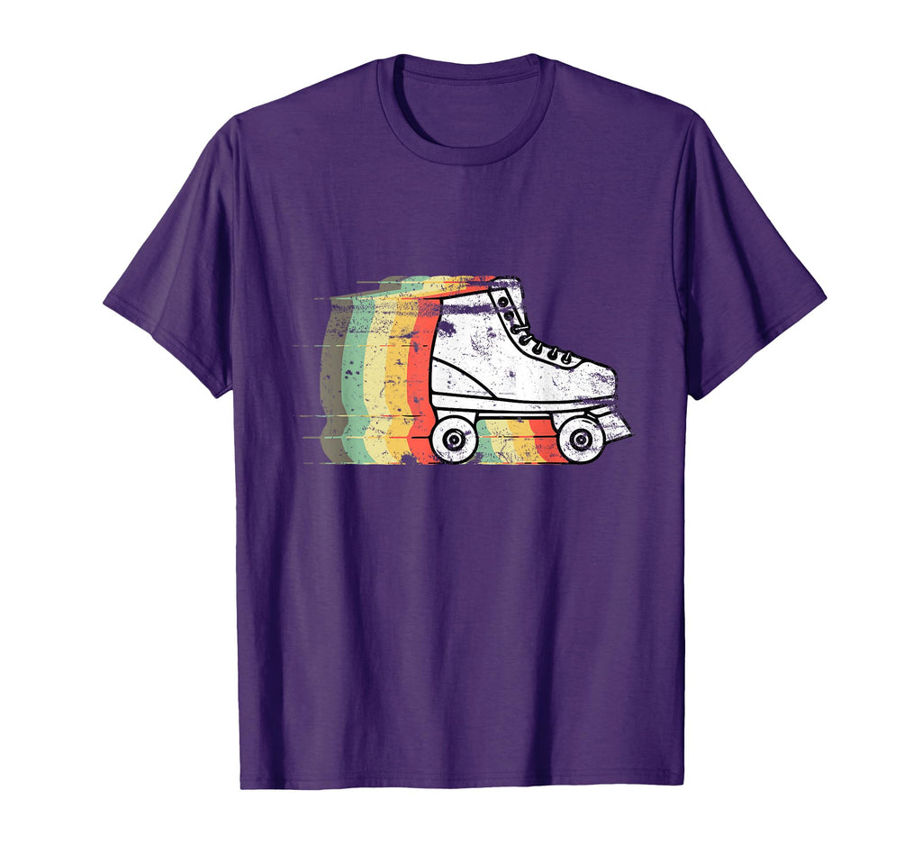 Roller Skate Skating 70S Gift T-Shirt - Custom Art Print Men Women - T-Shirt, Sweatshirt, Hoodie