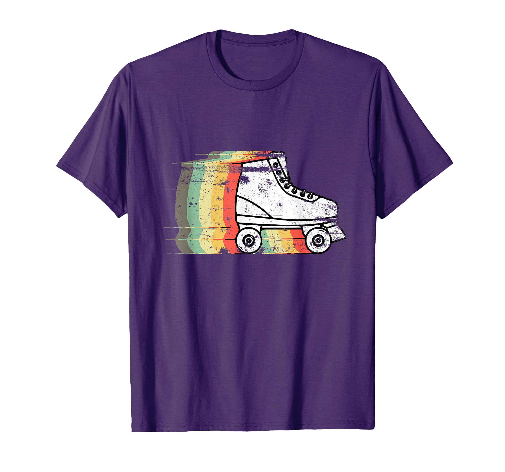 Roller Skate Skating 70S Gift T-Shirt - Custom Art Print Men Women - T-Shirt, Sweatshirt, Hoodie