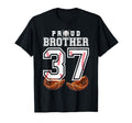 Proud Brother Baseball Player T-Shirt - Aesthetic Graphic for Adults - T-Shirt, Sweatshirt, Hoodie