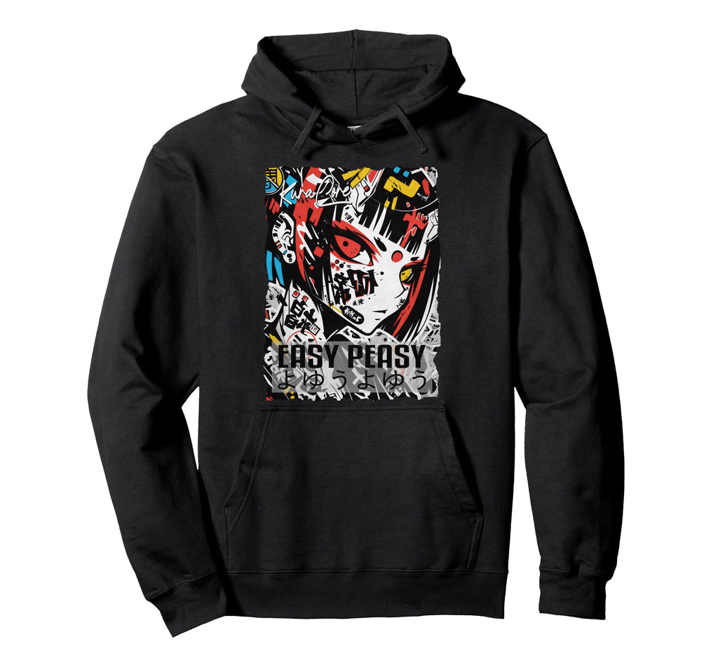 Japan Streetwear Cyberpunk Y2K Hoodie - Custom Art Print for Adults - T-Shirt, Sweatshirt, Hoodie