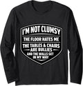 I'm Not Clumsy Funny Sarcastic Awkward Quote Merch - Adult & Kids T-Shirts, Sweatshirts & Hoodies apparel design preview 1