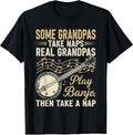 Real Grandpas Play Banjo Merch. - Adult & Kids T-Shirts, Sweatshirts & Hoodies apparel design preview 1