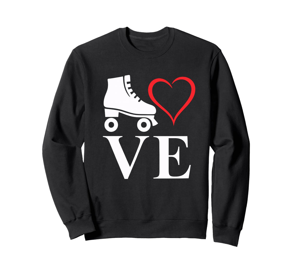 I Love Roller Skating 70S 80S Sweatshirt - Unique Graphic for Adults - T-Shirt, Sweatshirt, Hoodie
