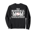 Im Baseball Mom Baseball Player Mama Sweatshirt - Custom Art Print Unisex - T-Shirt, Sweatshirt, Hoodie