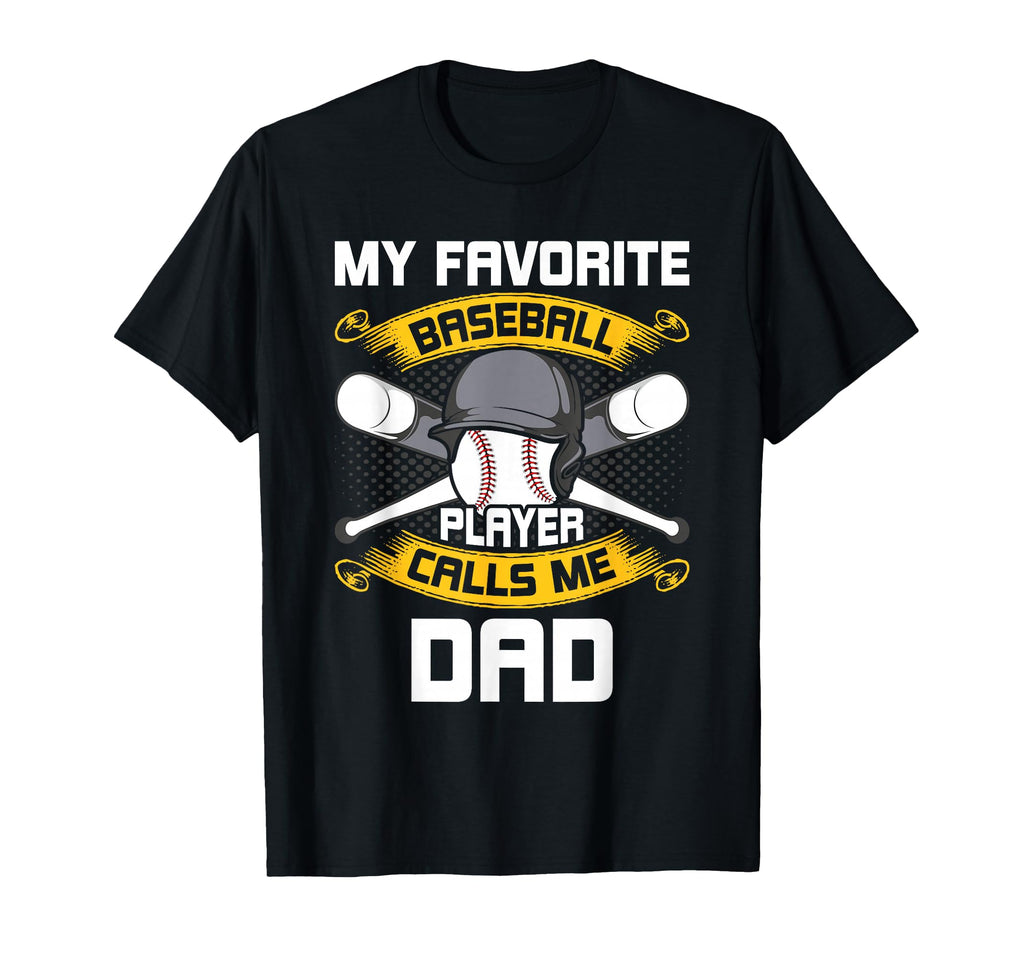 My Favorite Baseball Player Calls Me T-Shirt - Custom Art Print Men Women - T-Shirt, Sweatshirt, Hoodie