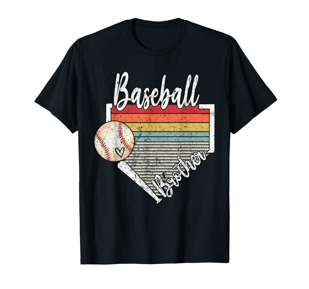 Baseball Brother Family Baseball Pride T-Shirt - Trendy Graphic Unisex - T-Shirt, Sweatshirt, Hoodie