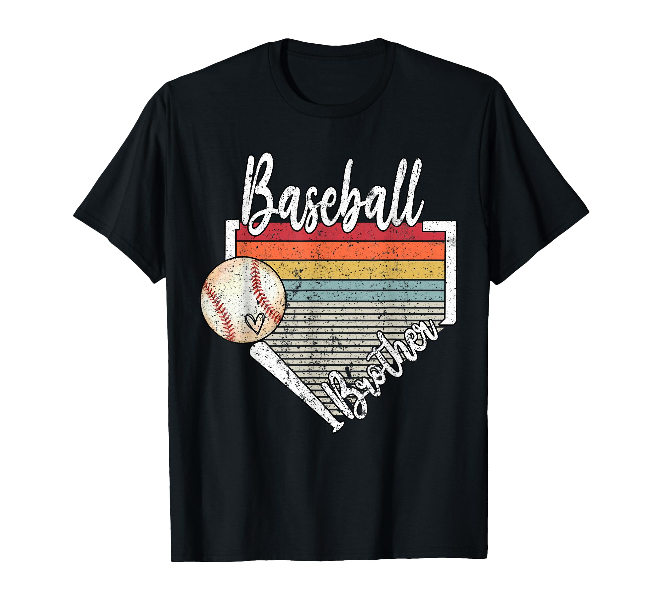 Baseball Brother Family Baseball Pride T-Shirt - Trendy Graphic Unisex - T-Shirt, Sweatshirt, Hoodie