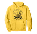 Let S Roll Roller Skating Skater Skate Hoodie - Unique Graphic Men Women - T-Shirt, Sweatshirt, Hoodie