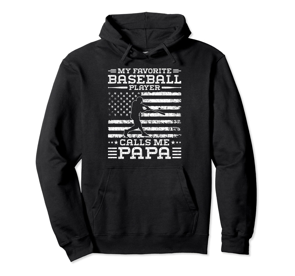 My Favorite Baseball Player Calls Me Hoodie - Custom Art Print for Adults - T-Shirt, Sweatshirt, Hoodie