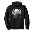 Boho Flower Forest Nature Mountain Hoodie - Trendy Graphic for Adults - T-Shirt, Sweatshirt, Hoodie
