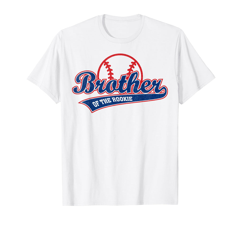 Funny Baseball Brother Rookie T-Shirt - Fun Novelty Design for Adults - T-Shirt, Sweatshirt, Hoodie
