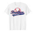 Funny Baseball Brother Rookie T-Shirt - Fun Novelty Design for Adults - T-Shirt, Sweatshirt, Hoodie