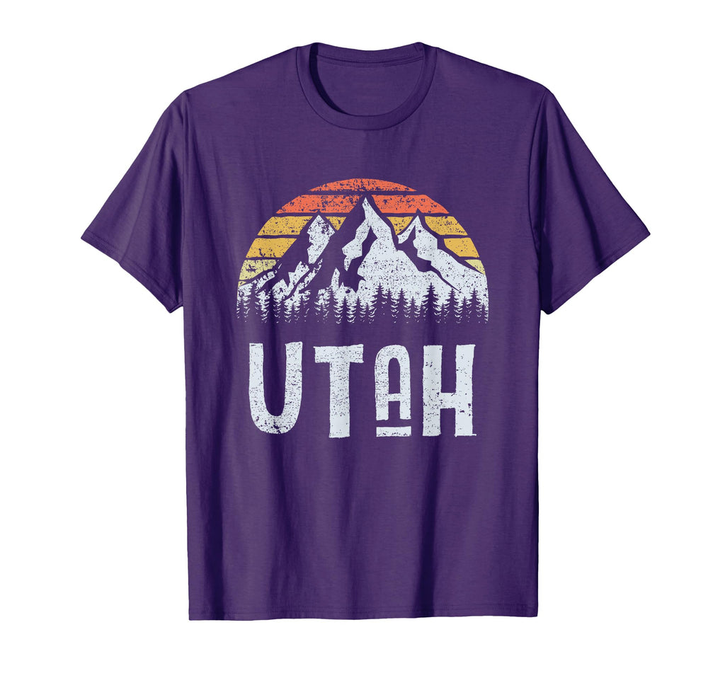 Ut Utah Mountain State Sunrise T-Shirt - Streetwear Style Unisex - T-Shirt, Sweatshirt, Hoodie