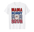 Mama Mommy Mom Bruh Baseball Moms T-Shirt - Minimalist Print for Adults - T-Shirt, Sweatshirt, Hoodie