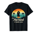 Sunset Just Married 3 Years Ago T-Shirt - Casual Everyday Wear Men Women - T-Shirt, Sweatshirt, Hoodie