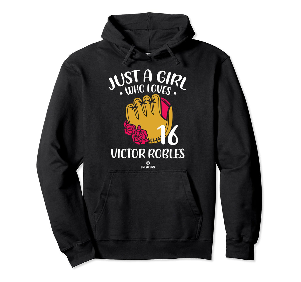Who Loves Victor Robles Fan Mlbpa Hoodie - Fun Novelty Design Unisex - T-Shirt, Sweatshirt, Hoodie