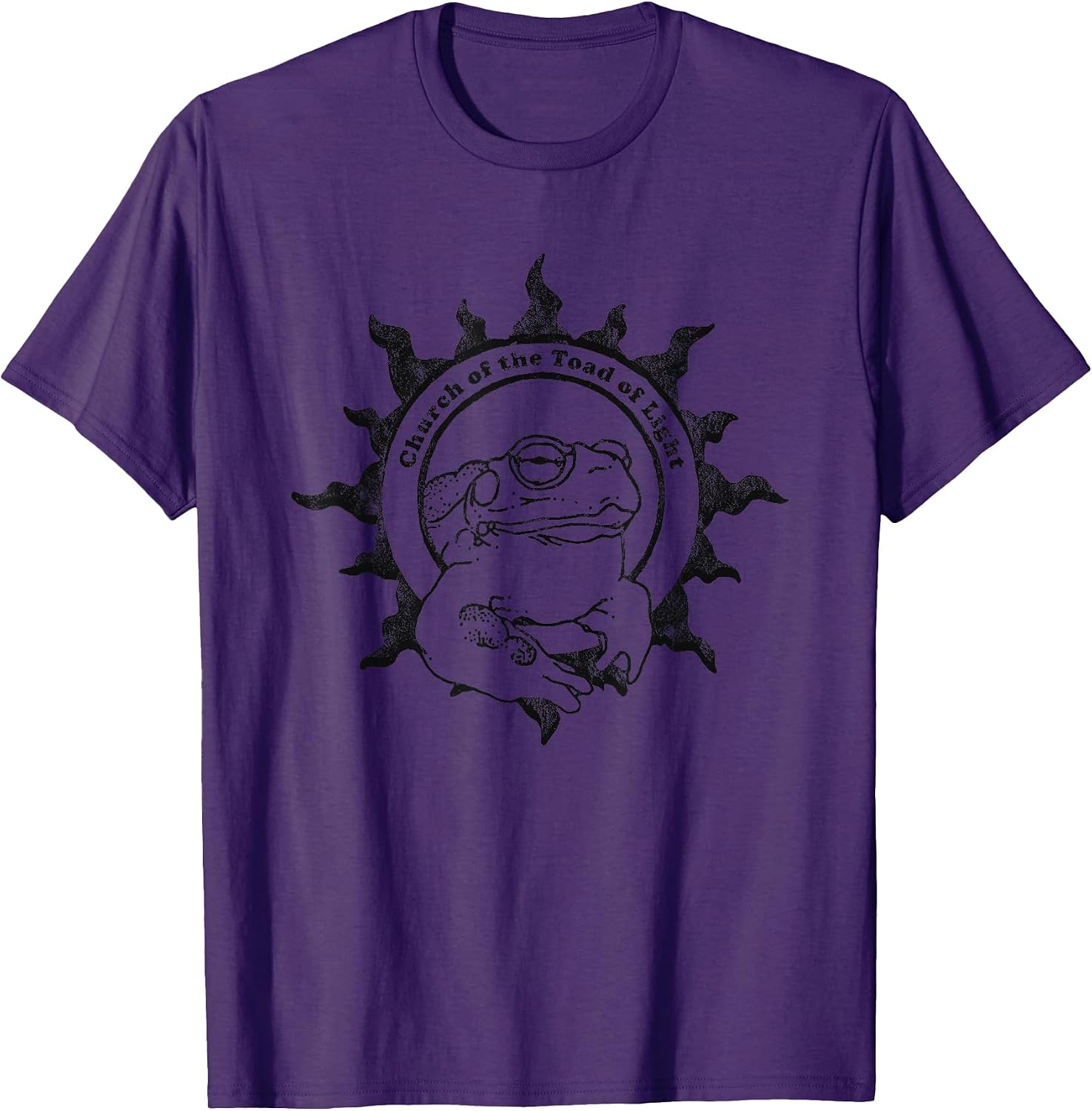Church of the Toad Light - Adult & Kids T-Shirts, Sweatshirts & Hoodies apparel design preview 1