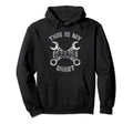 This Is My Garage This Is My Working Hoodie - Fun Novelty Design Unisex - T-Shirt, Sweatshirt, Hoodie