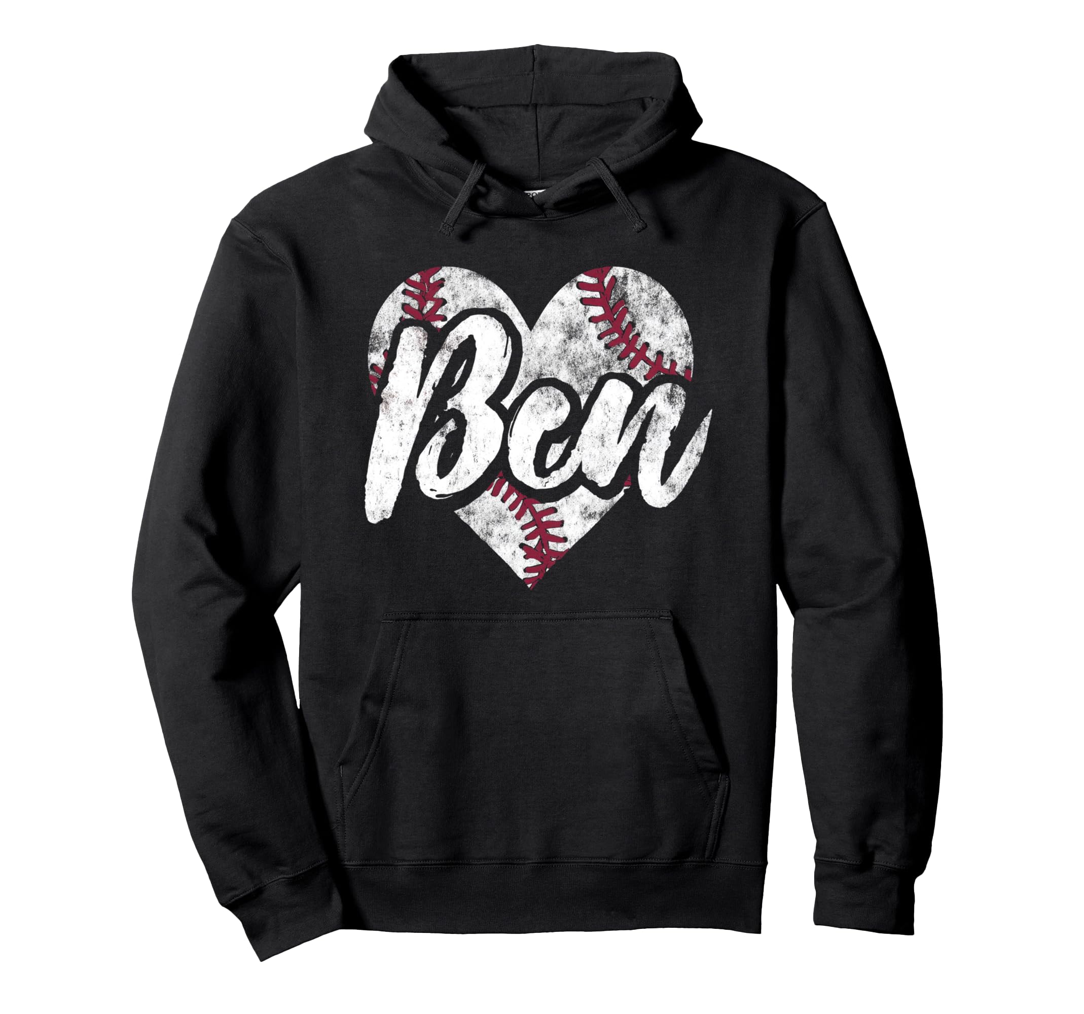 Ben Baseball Personalized Name Mom Hoodie - Streetwear Style Men Women - T-Shirt, Sweatshirt, Hoodie