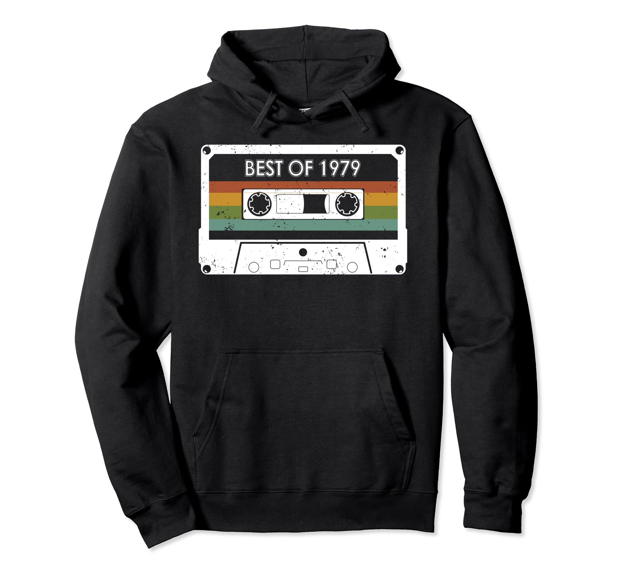 Best 1979 45Th Birthday Cassette Tape Hoodie - Unique Graphic for Adults - T-Shirt, Sweatshirt, Hoodie