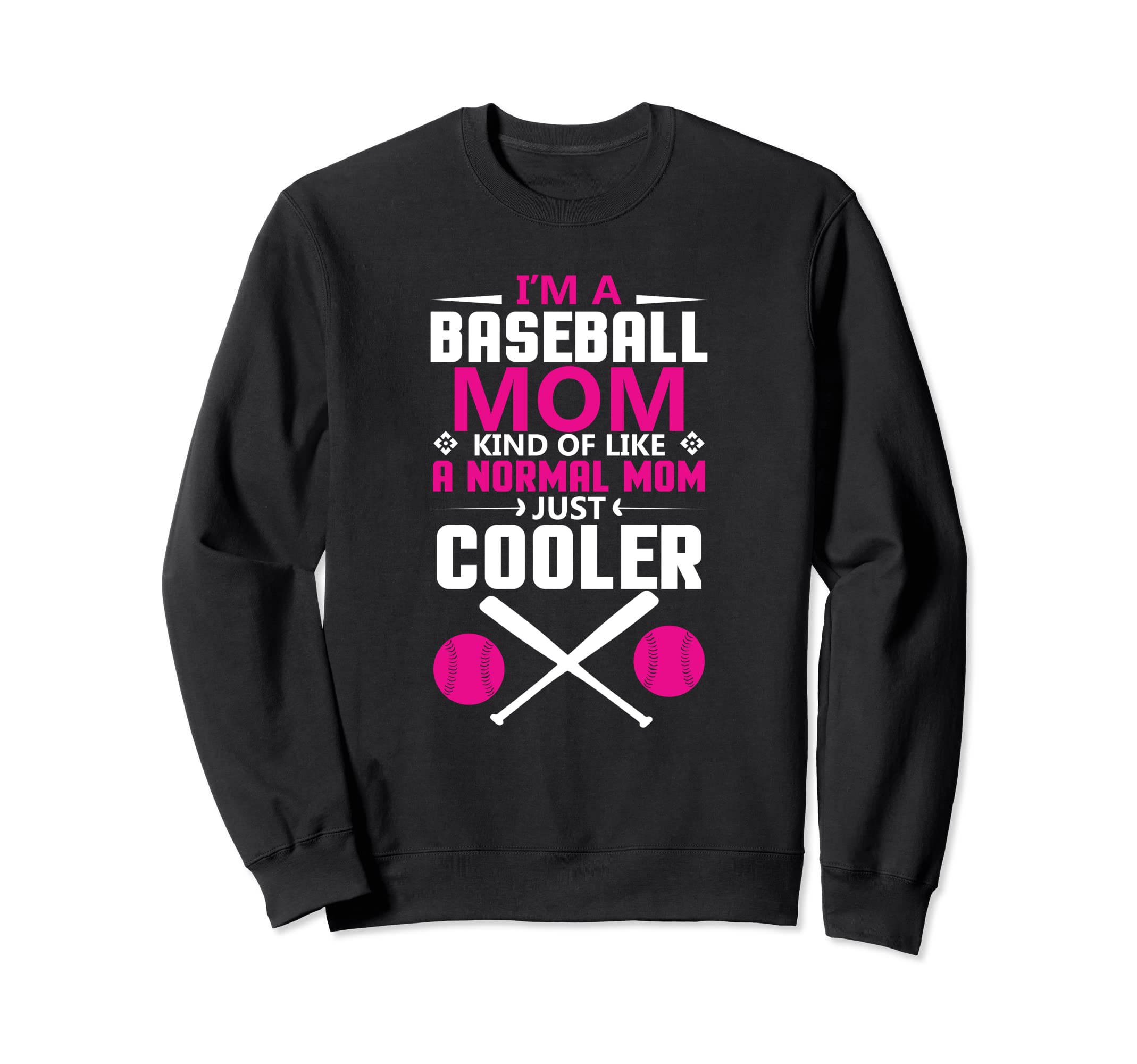 Self Expression Baseball Mom Positive Sweatshirt - Graphic Print Men Women - T-Shirt, Sweatshirt, Hoodie